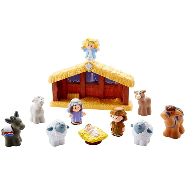 Fisher Price Little People BABY JESUS for Christmas Nativity Stable MANGER NEW